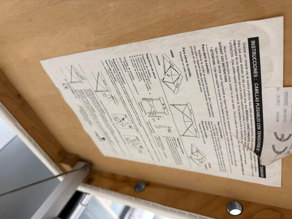 Marquesa portátil dobrável profissional – estética / massagens