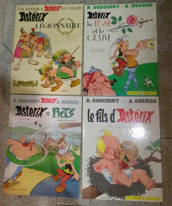 Astérix Edições Francesas 13 unidades
