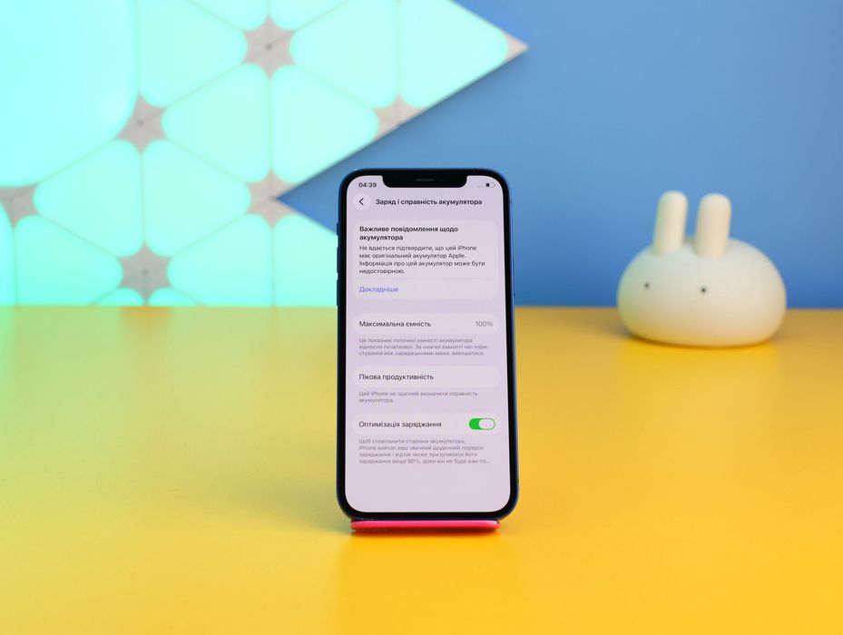 Смартфон Apple iPhone 12 128GB Blue (161765) Б/У З ГАРАНТІЄЮ
