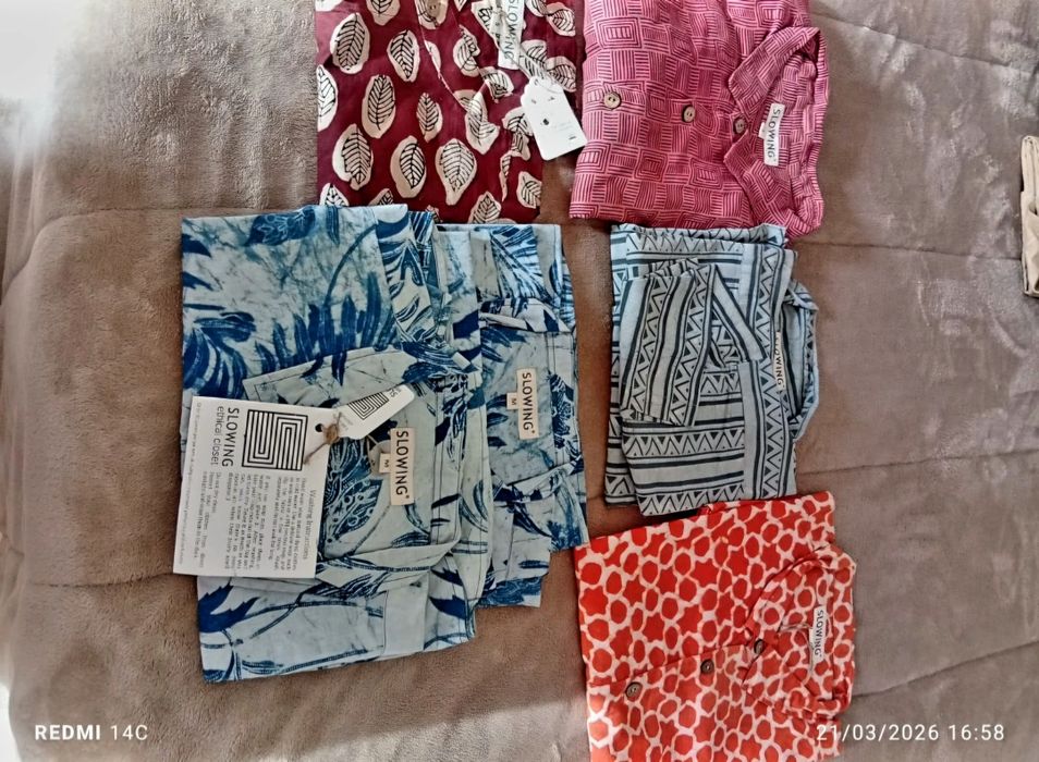 26 peças de roupa 100% Vegan novas com etiqueta