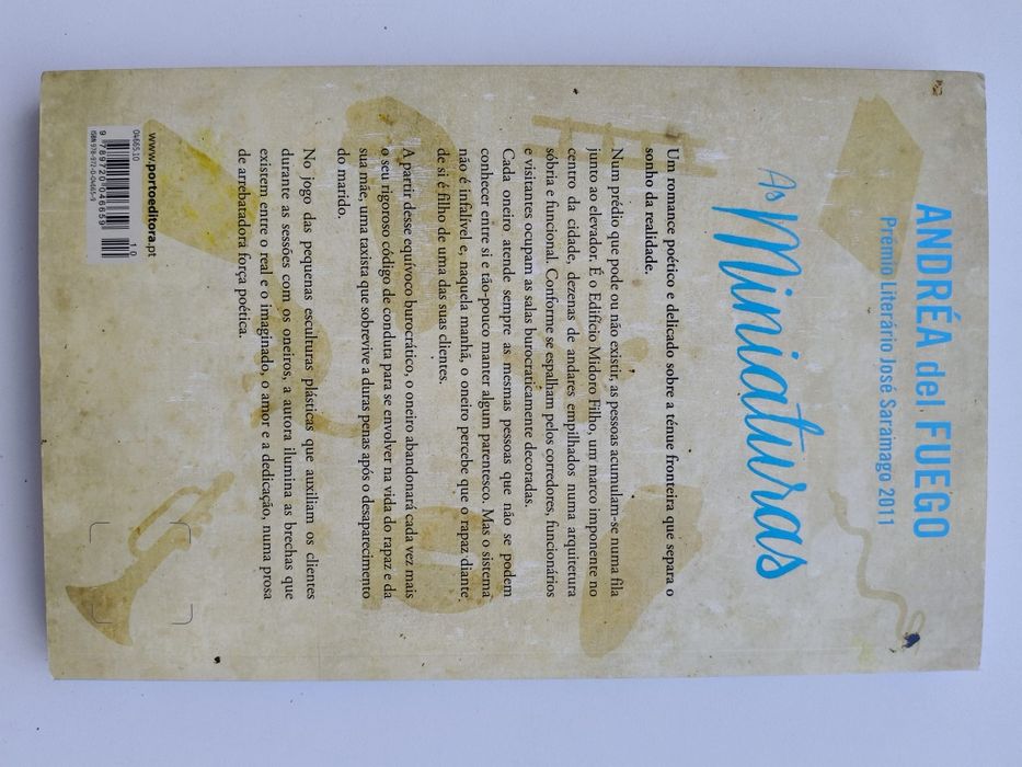 Livro de Andrea del Fuego - As Miniaturas