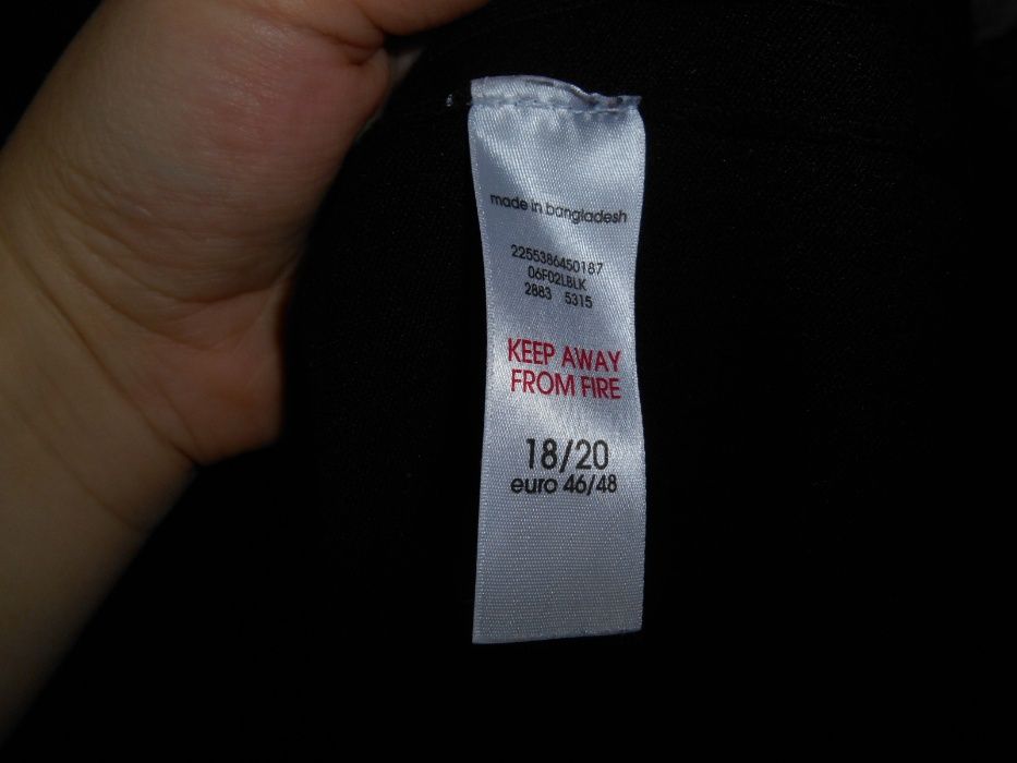 черный трикотажний кардиган 52-54 р. кофта