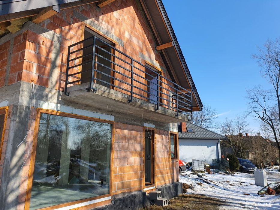 Balustrada pionowa ocynk