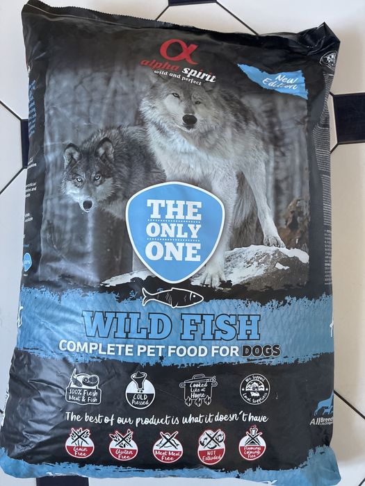 Karma dla psa Alpha Spirit Wild Fish The Only One 12 kg