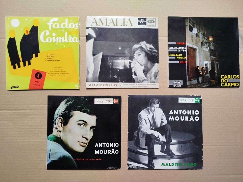 Discos Vinil FADO - Vinis Antigos Singles e EP's