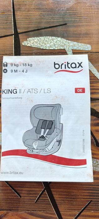 Дитяче автокрісло Britax Römer King II/ATS/LS