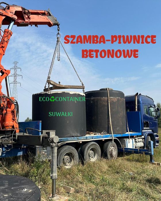 Mikołajki Szambo betonowe Piwnice Szamba