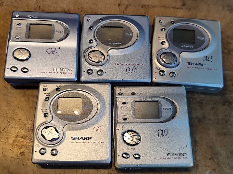 Mini Disc Sharp MD-MT 180/190 MDLP