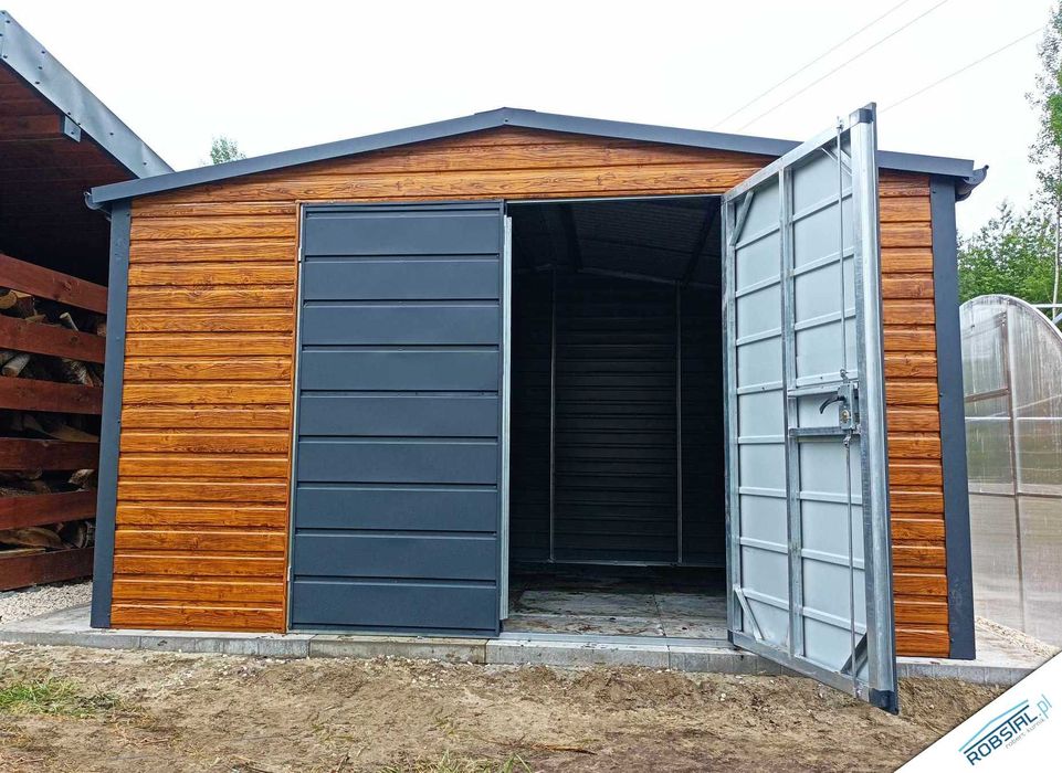 Garaż blaszany Blaszak 4x3m PREMIUM TANIO