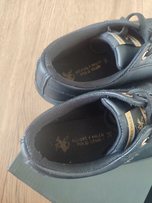 Czarne buty sportowe, trampki r. 36