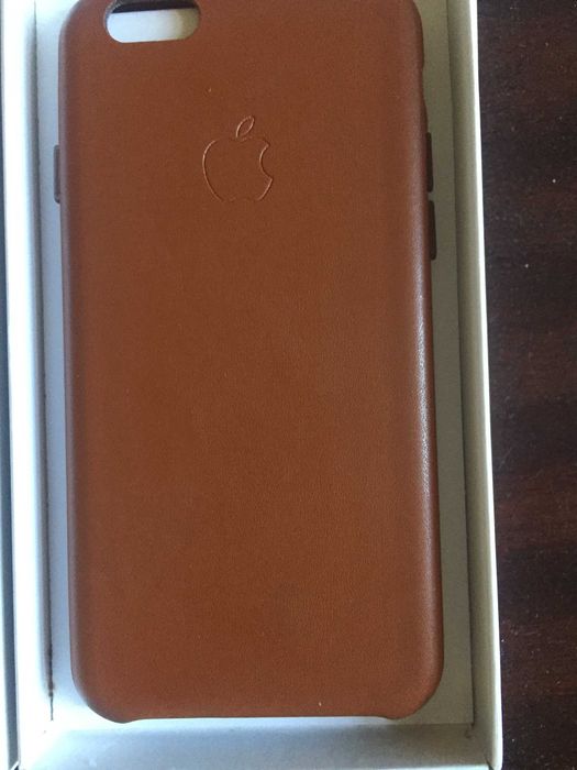 Чехол-накладка  Leather Case Apple iPhone 6/6S кожа