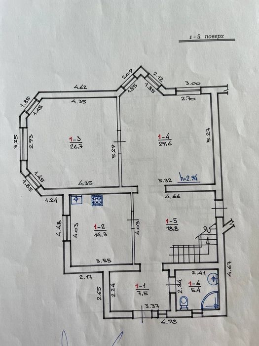 Продаж 6-кім. будинку  190 м с. Мшана, неподалік від Львова 15 км