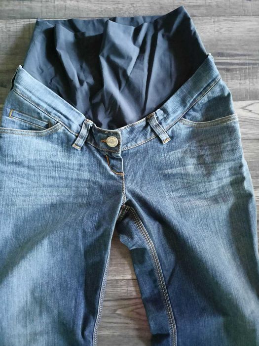 Spodnie ciążowe jeansowe rozmiar 34 / 36 S/M
