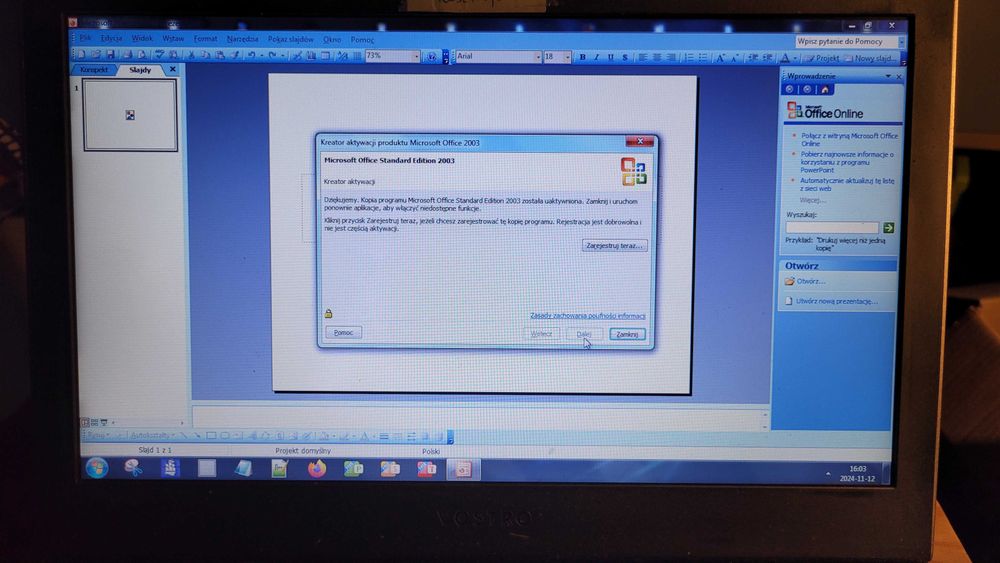 Microsoft Office 2003 Edition PL Wolsztyn • OLX.pl