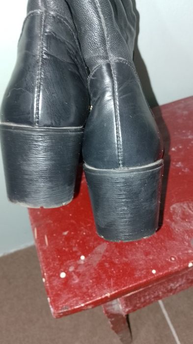 Чобітки шкіряні, зимові