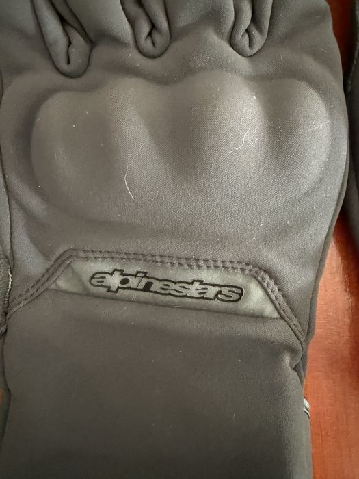 Luvas mota alpinestars tamanho L como novas