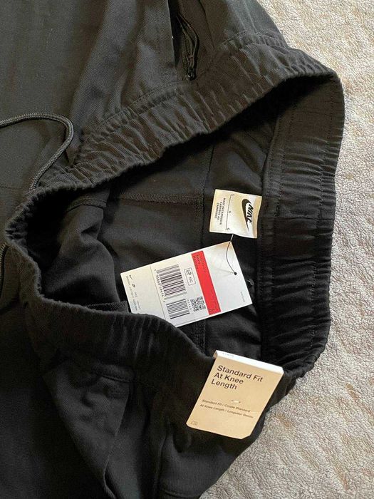 Натуральные шорты L,XL Nike Sportswear DM6589-010 Lightweight Knit Shorts Black