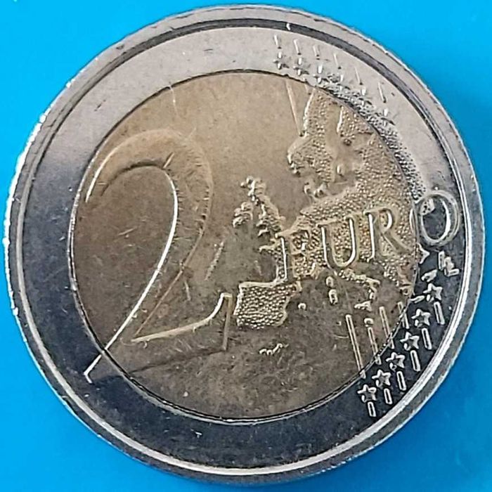 2 Euros de 2009  da Bélgica, 10 Anos UEM