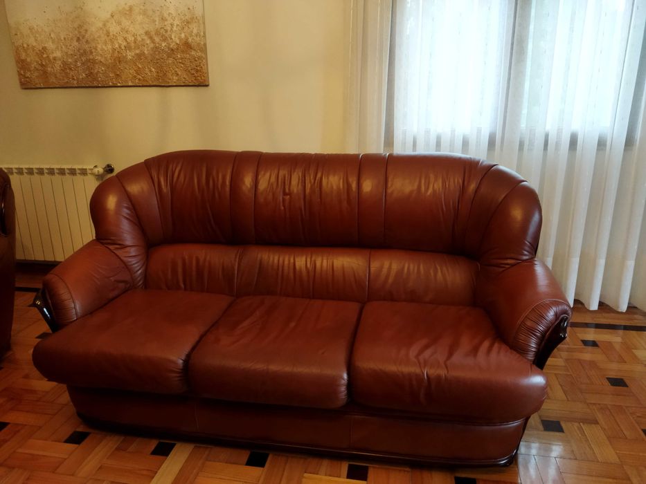 Sofás em couro vintage
