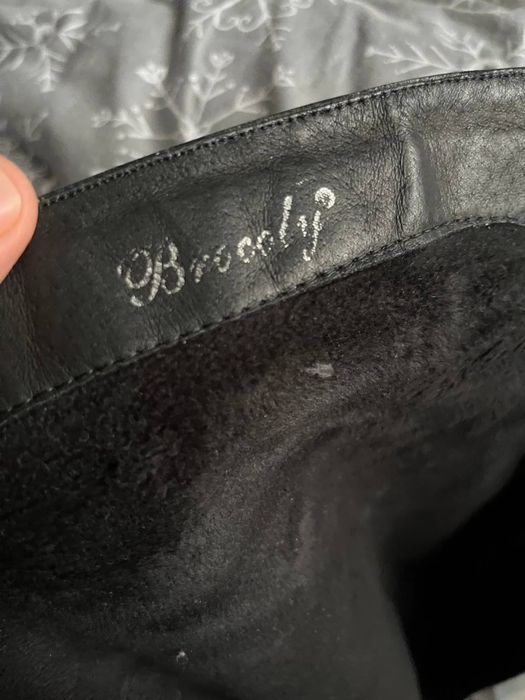 Ботфорты еврозима натуральная  кожа BROCOLY