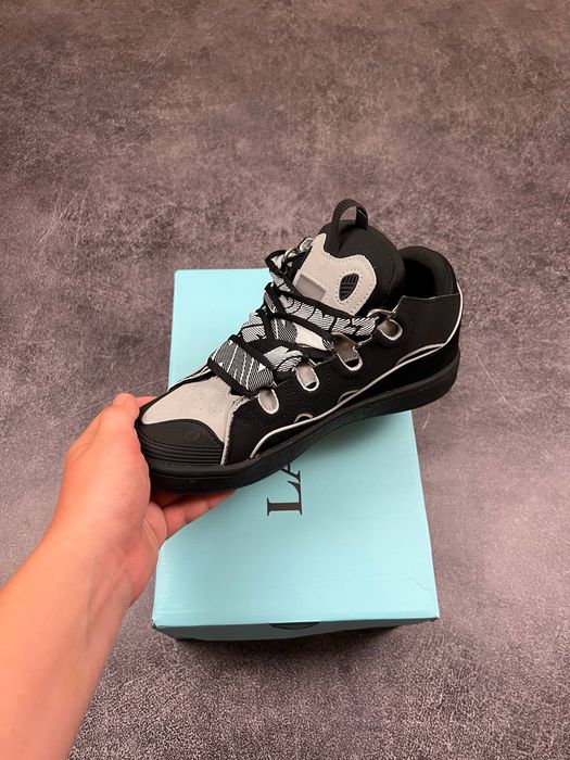 [БЕЗ ПРЕДОПЛАТ] Lanvin Curb Sneakers Black Beige