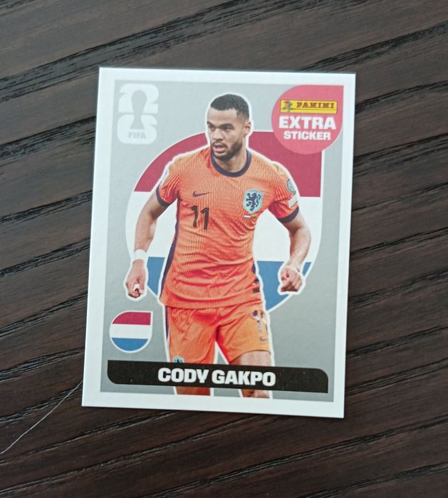 carta mundial 2026 Cody gakpo legend prata