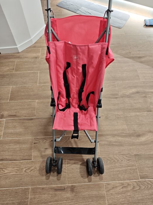 Carrinho Bengala ZY Safe Road 2 Rosa