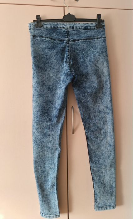Spodnie tregginsy ala jeans 38 M sinsay