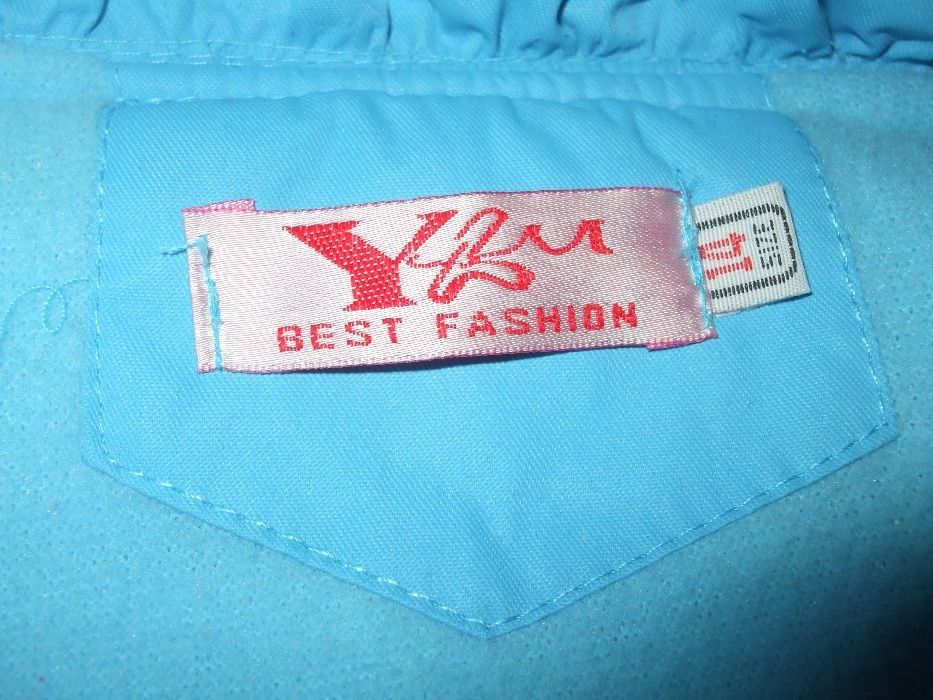 kurtka dziewczęca przejściowa 110 cm