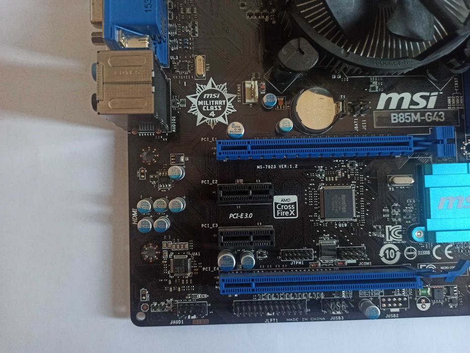 Płyta główna MSI B85M-G43 + procesor Intel Pentium G3258 3.20