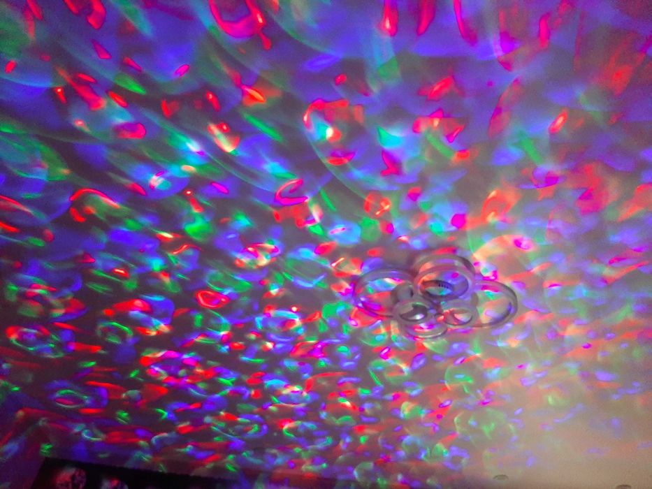 Проэкционная лампа. С пультом.