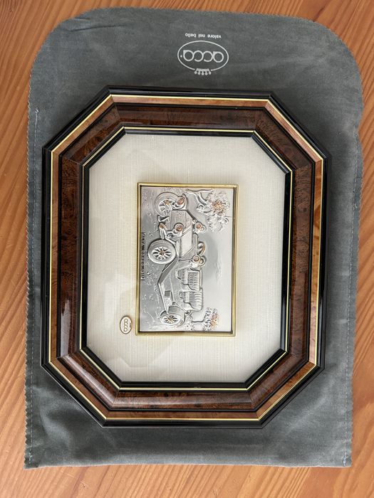 Quadro em Prata autenticado da marca Acca