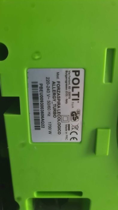 Aspirador Polti Forzaspira lecologico