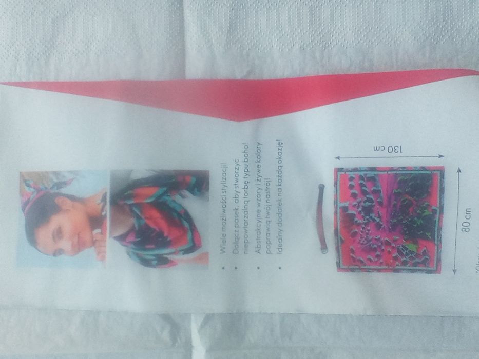 Apaszka nowa 2 w 1 Oriflame