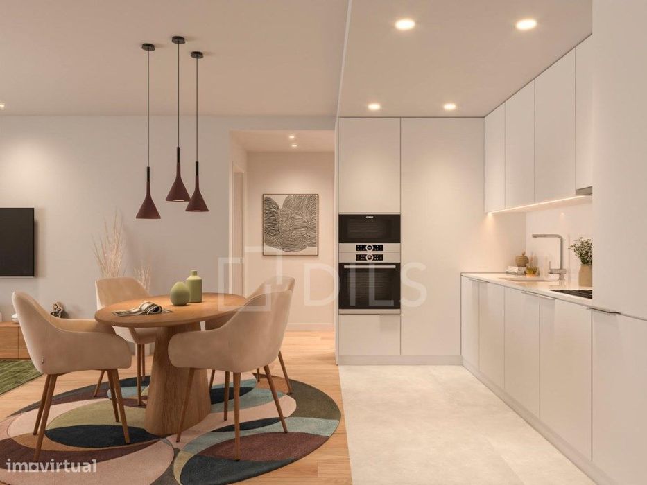 Apartamento T1 inserido no novo empreendimento na Alameda das Antas
