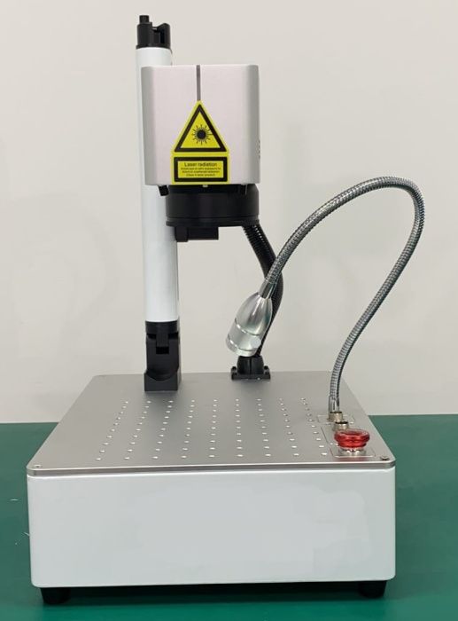 maquina gravação laser metais 20w fibra