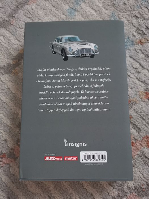 Książka Aston Martin - Made in Britain - Ben Collins aka Stig Top Gear