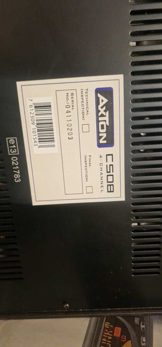 Усилитель сабвуфер динамики Axton