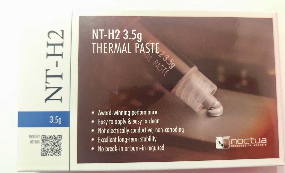 noctua nt-h2 3.5g 10g термопаста thermal paste нова arctic silver 5