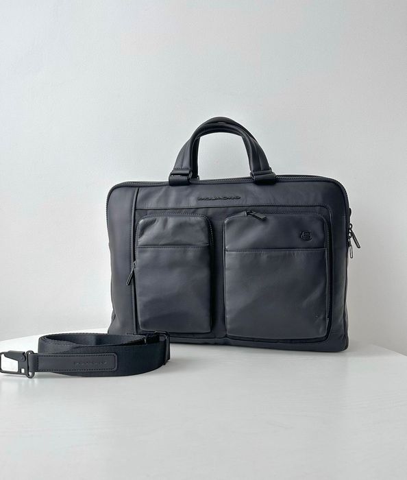 Piquadro мужской кожаный портфель сумка для документов ноутбука