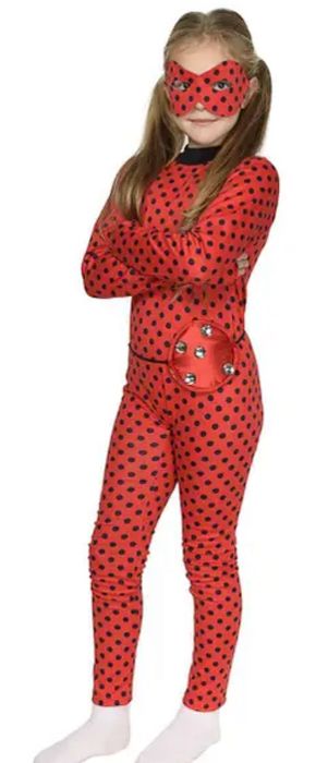 Костюм Леді Баг, 4-5 років + перука + 2 комплекти аксесуарів