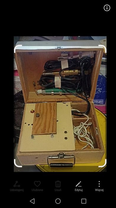 Lutownica transformatorowa na elektrody węglowe