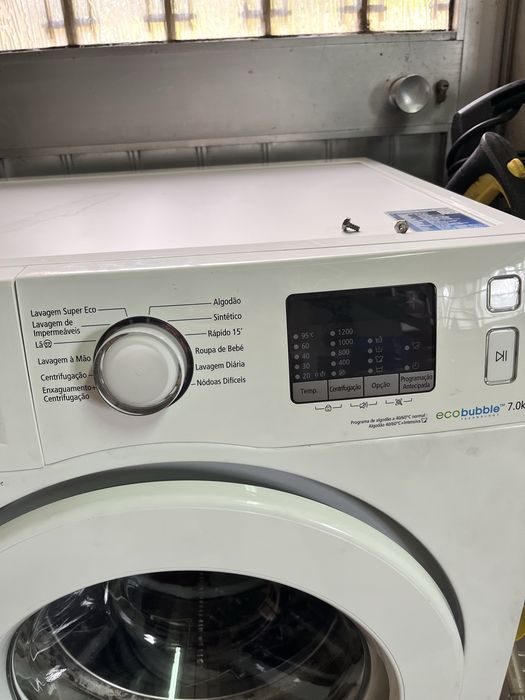 Maquina de lavar Samsung ecobubble para peças
