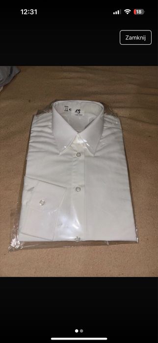 koszula biala nowa