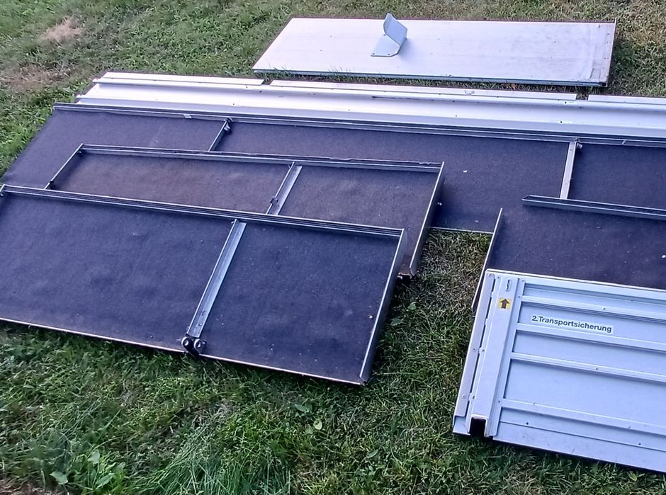 Półki, regały aluminiowe
