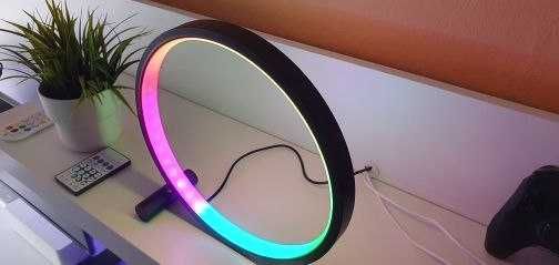 Світильник світлодіодний RGB, кільцева лампа, светильник, фоновый свет