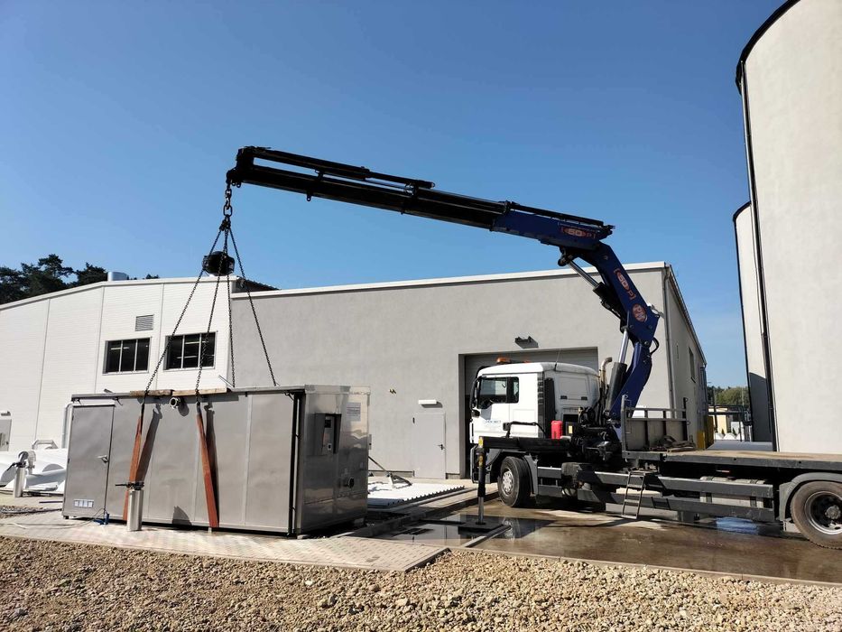 Usługi transportowe HDS PM50 21t + niskopodwozie