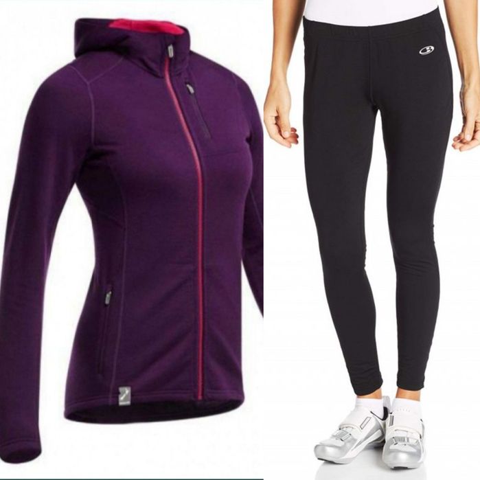 Термобілизна з вовни мериноса комплект Icebreaker Merino. Розмір М.