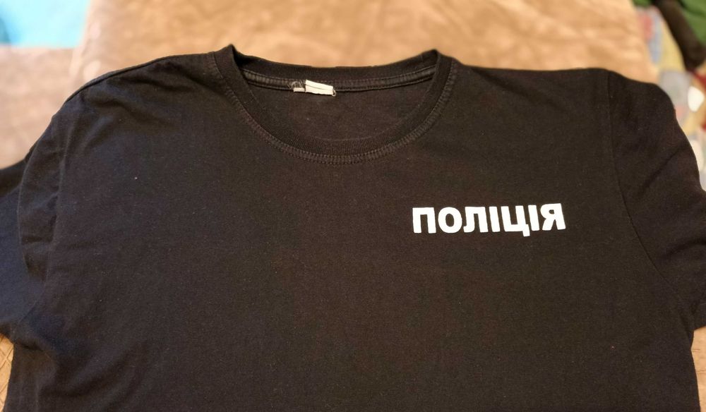 Продам футболку полиции