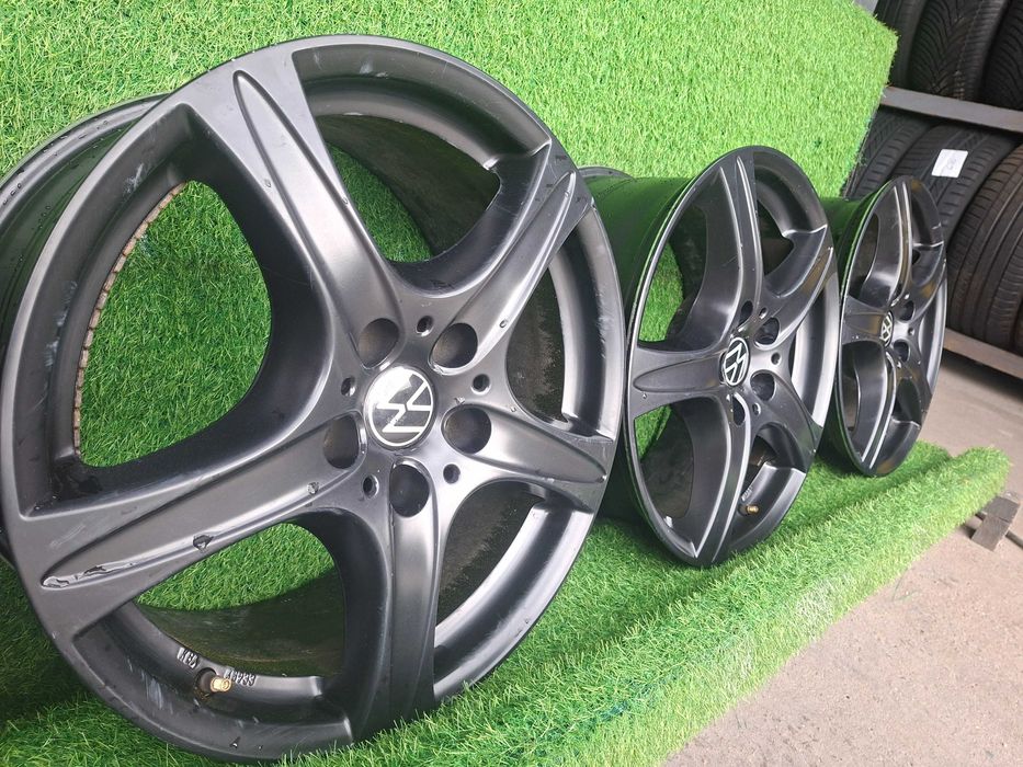 [A120] ALUFELGI 18'' 5x120 VW T5,T6,Multivan,Caravelle,Czarny Mat.